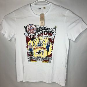 Levi Strauss Side Show Graphic T-Shirt